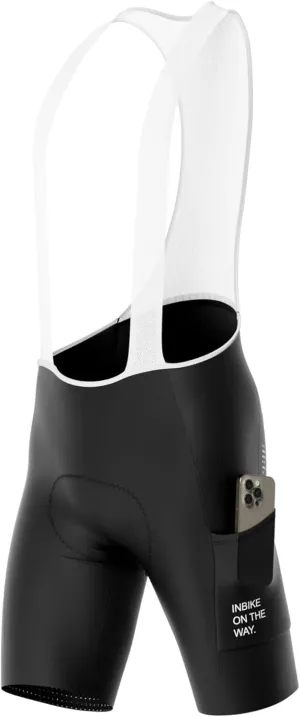 INBIKE Cycling Bib Shorts for Men, 3D Padded Breathable Road Bike Shorts Men, Lightweight Biking Bicycle Bibs with Pockets