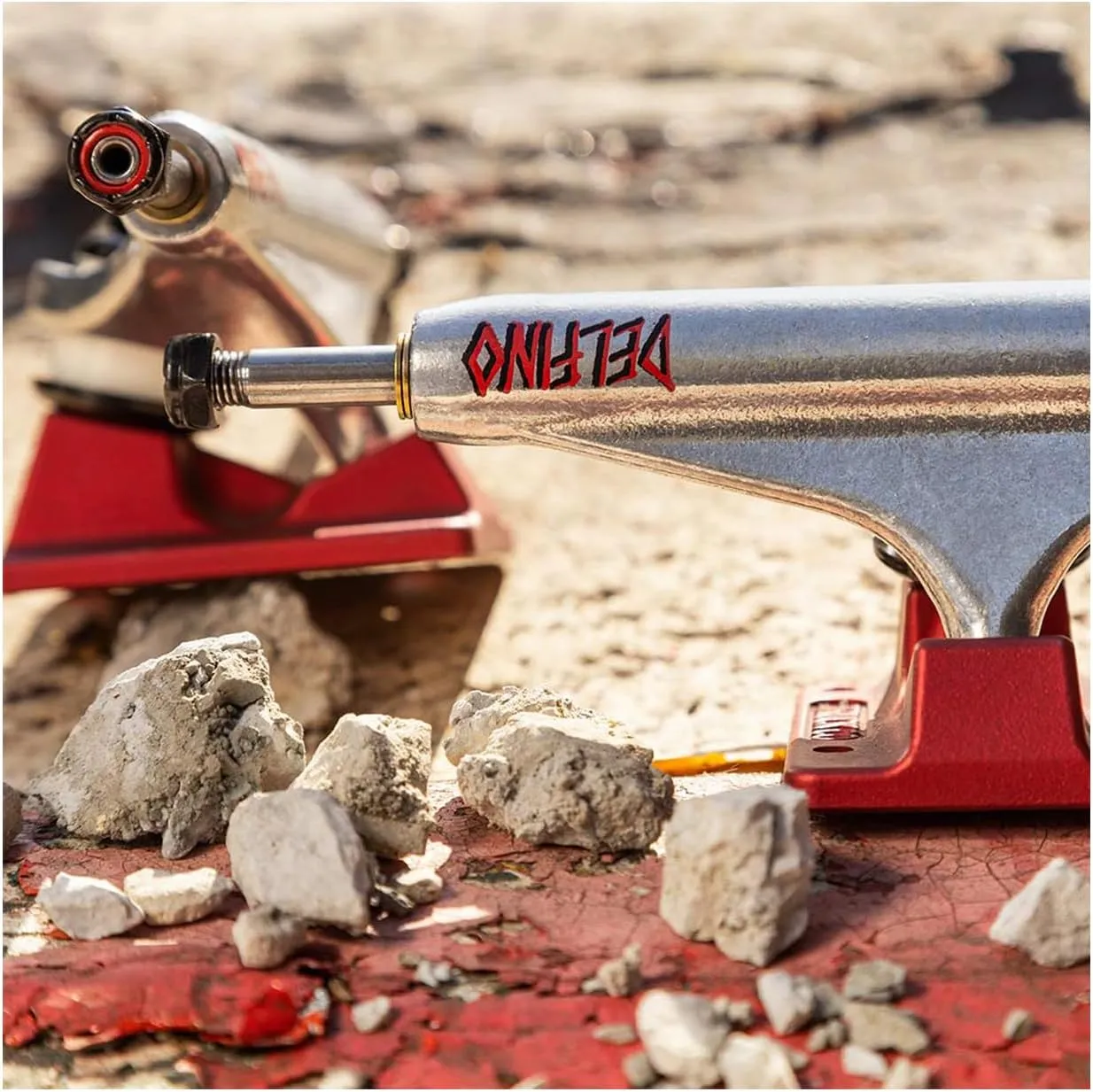 Independent Skateboard Trucks Stage 11 Hollow Pedro Delfino with 1" Mounting Hardware - Choose Size
