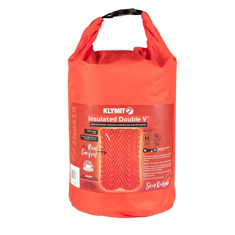 Insulated Double V Sleeping Pad