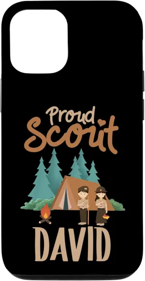 iPhone 14 Proud Scout David Camping Scout Scouting Leader Adventure Case