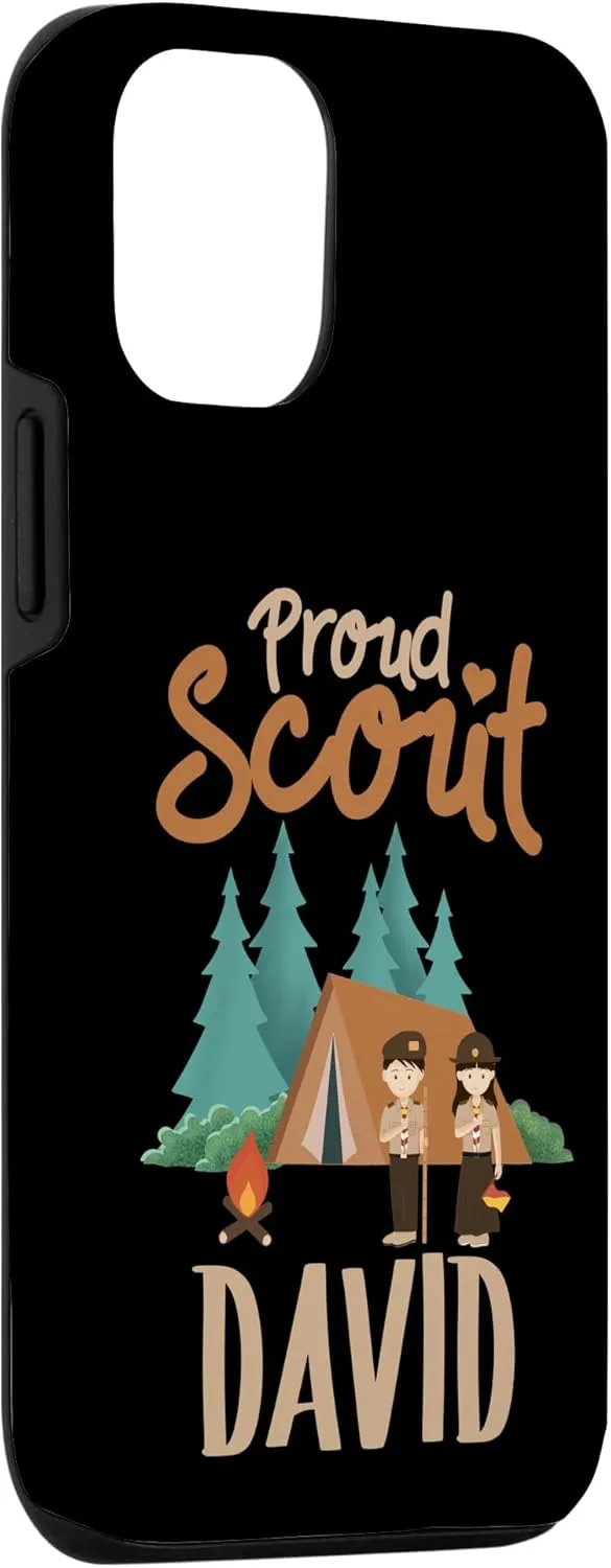 iPhone 14 Proud Scout David Camping Scout Scouting Leader Adventure Case