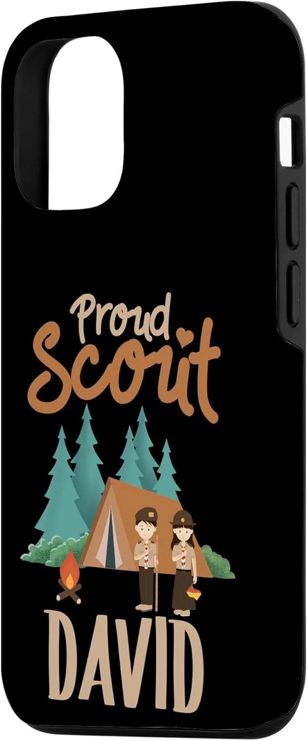 iPhone 14 Proud Scout David Camping Scout Scouting Leader Adventure Case