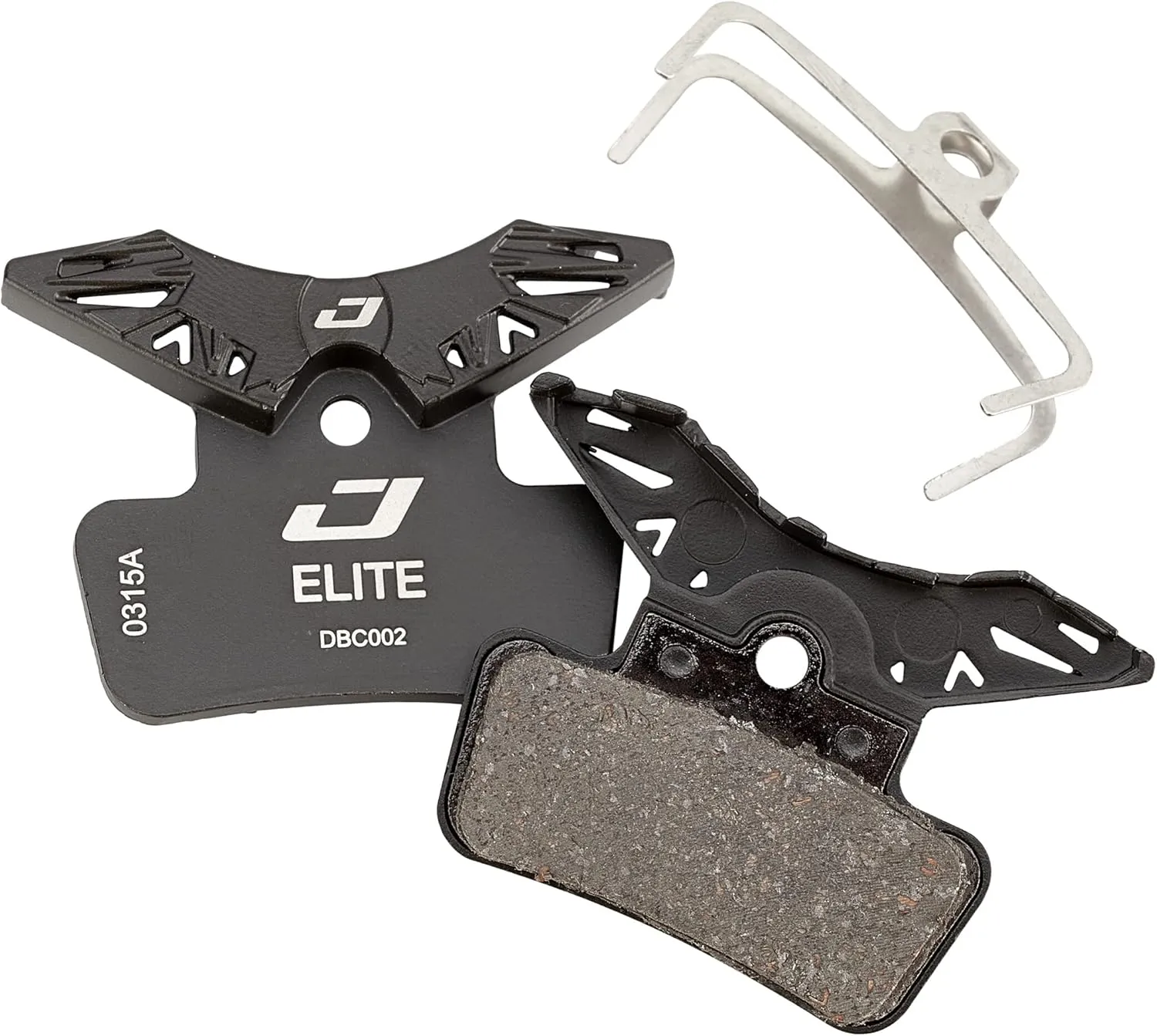 Jagwire Elite Cooling Disc Brake Pad - SRAM (Guide), Black