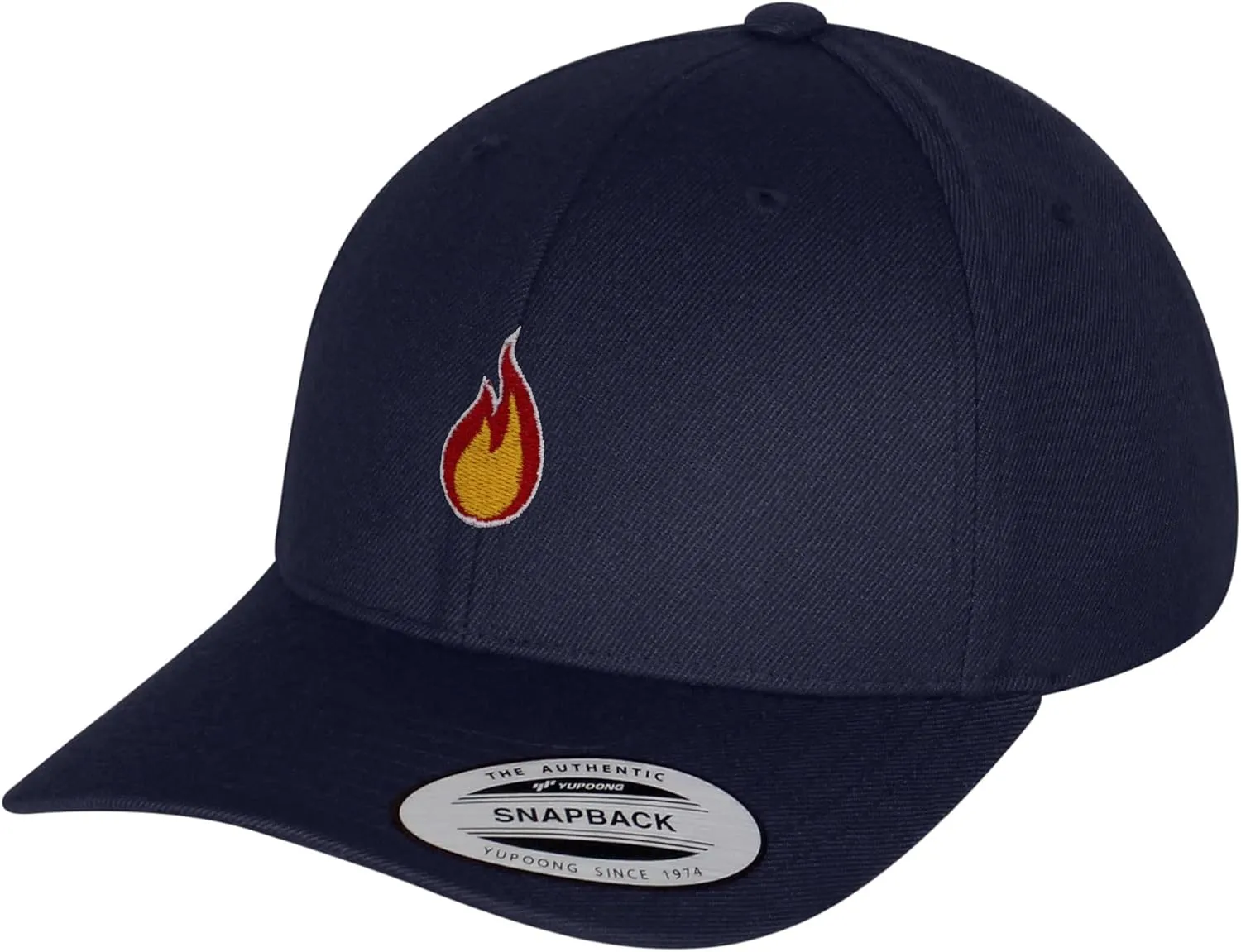 JPAK Fire Curved Bill Snapback Outdoor Cap Firepit Camping
