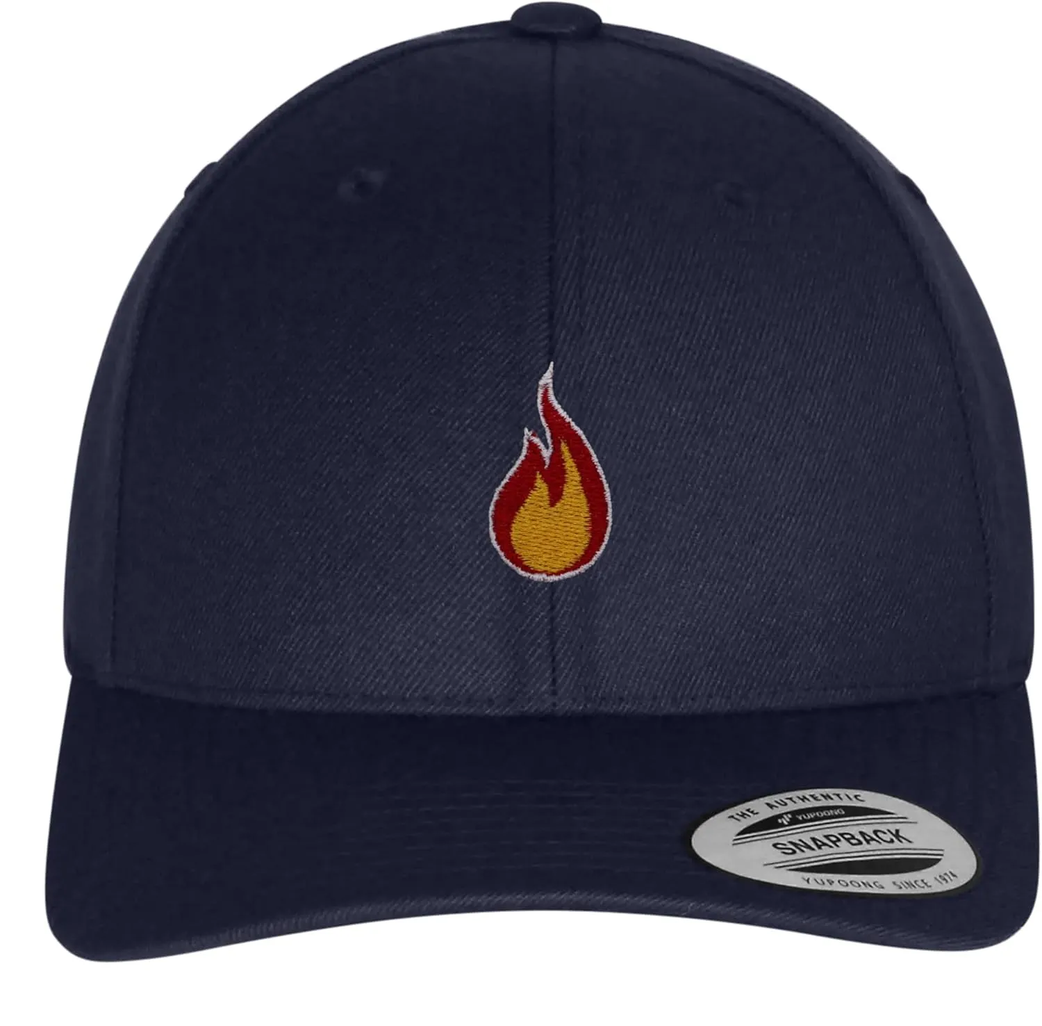 JPAK Fire Curved Bill Snapback Outdoor Cap Firepit Camping