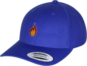 JPAK Fire Curved Bill Snapback Outdoor Cap Firepit Camping