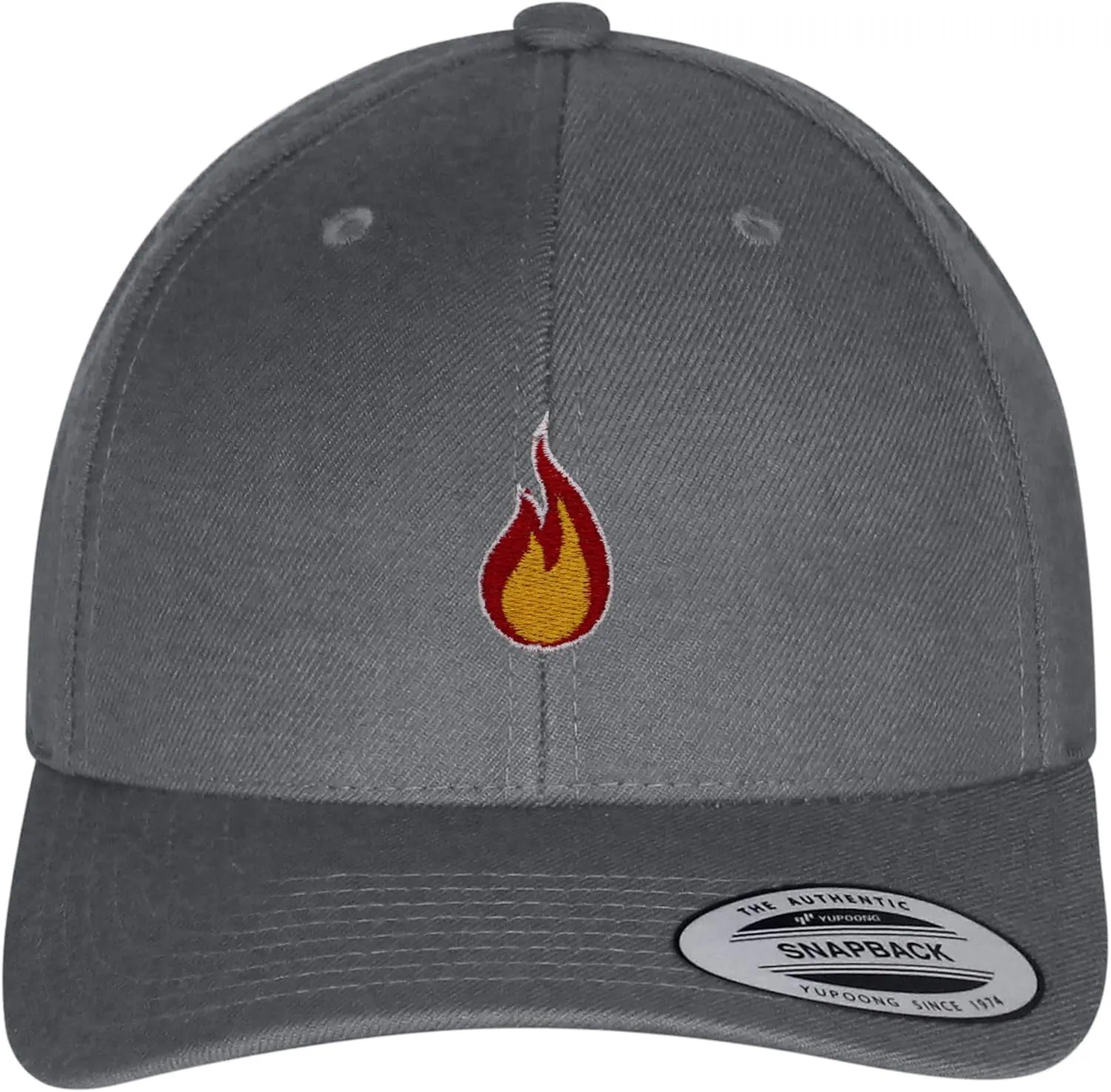 JPAK Fire Curved Bill Snapback Outdoor Cap Firepit Camping