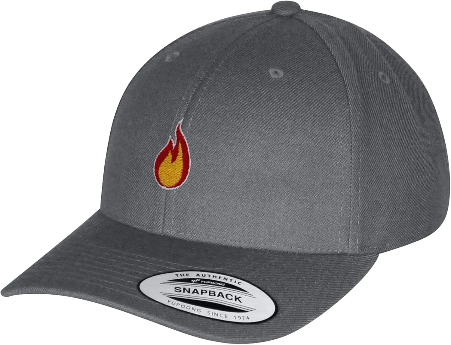 JPAK Fire Curved Bill Snapback Outdoor Cap Firepit Camping