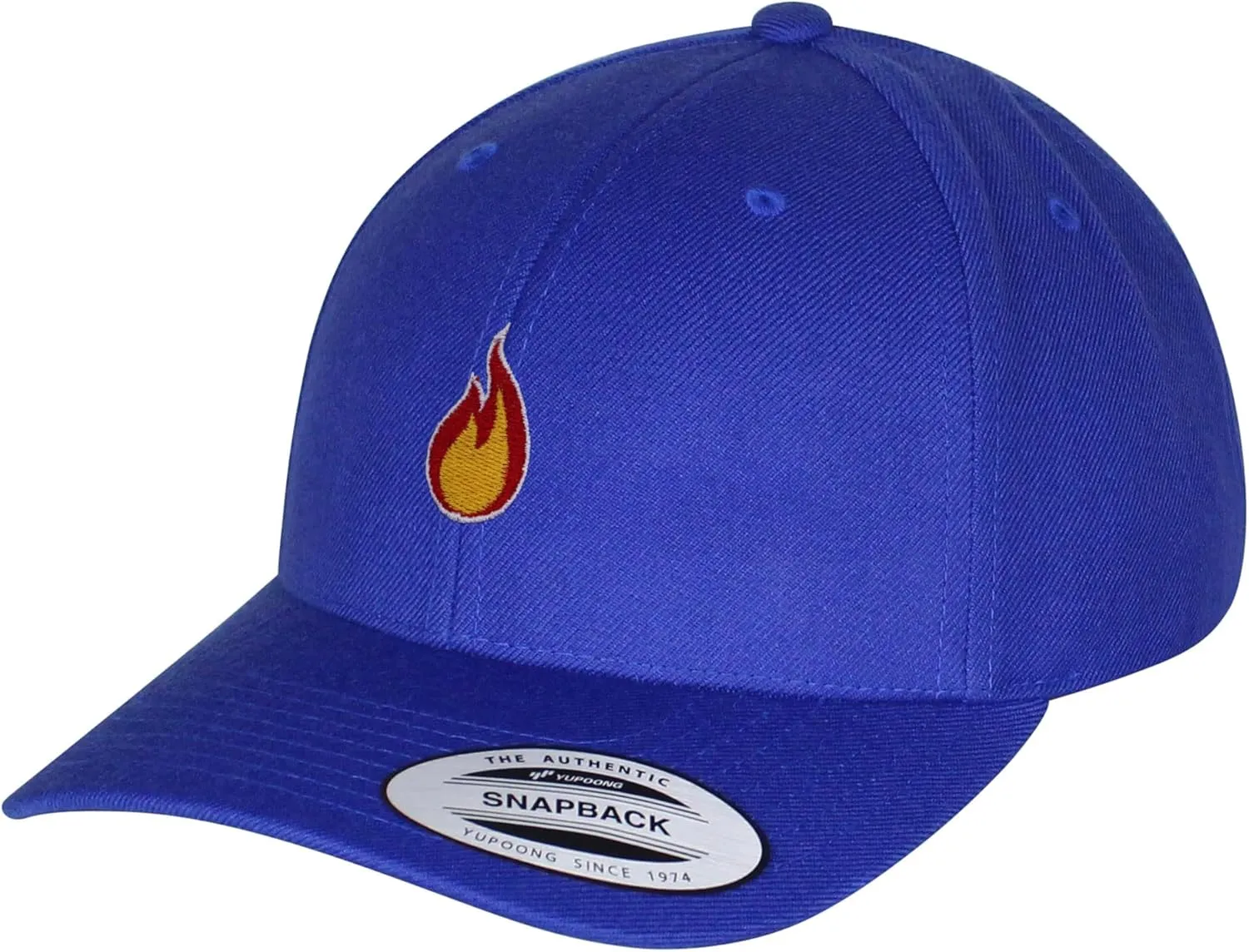 JPAK Fire Curved Bill Snapback Outdoor Cap Firepit Camping