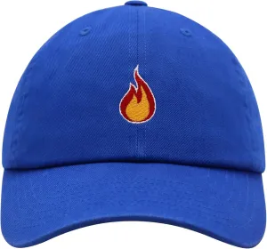JPAK Fire Premium Dad Hat Embroidered Cotton Baseball Cap Firepit Camping