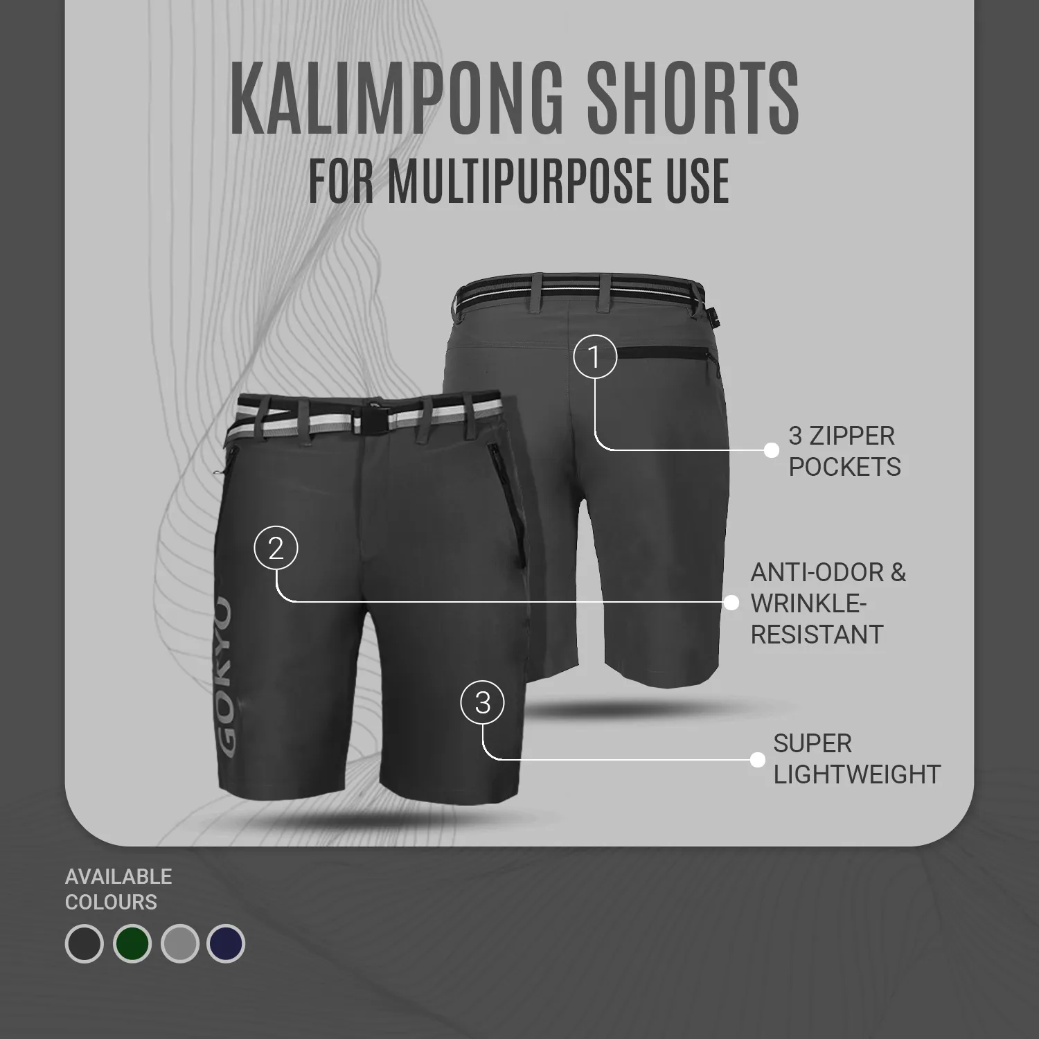 Kalimpong Hiking & Outdoor Shorts
