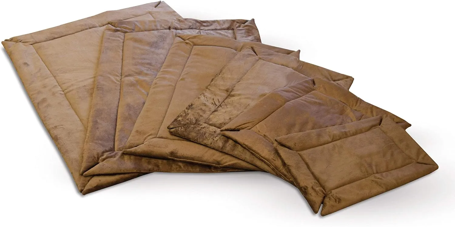 K&H Pet Products Self-Warming Crate Pad Mocha XX-Large 37 X 54 Inches