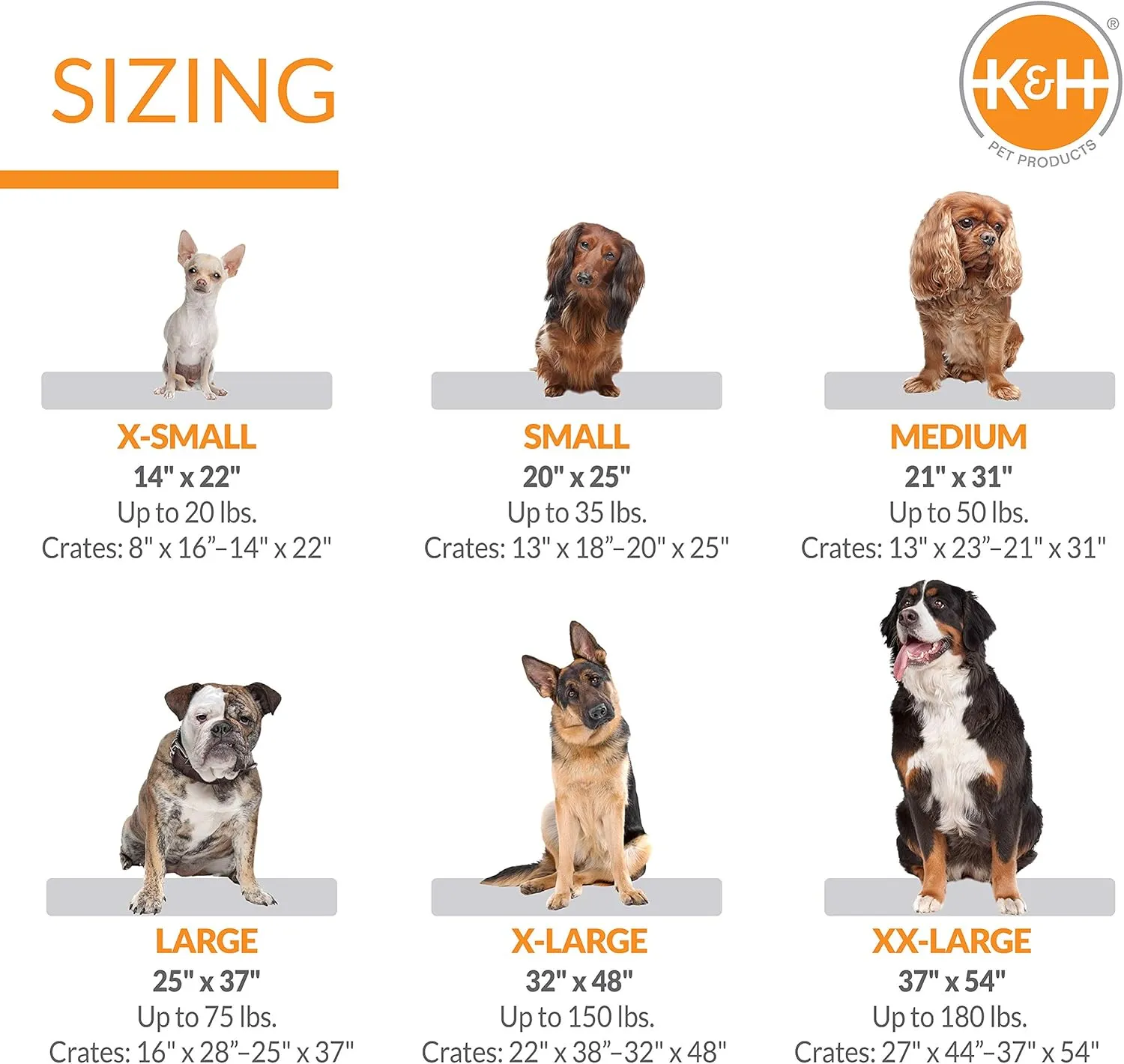 K&H Pet Products Self-Warming Crate Pad Mocha XX-Large 37 X 54 Inches