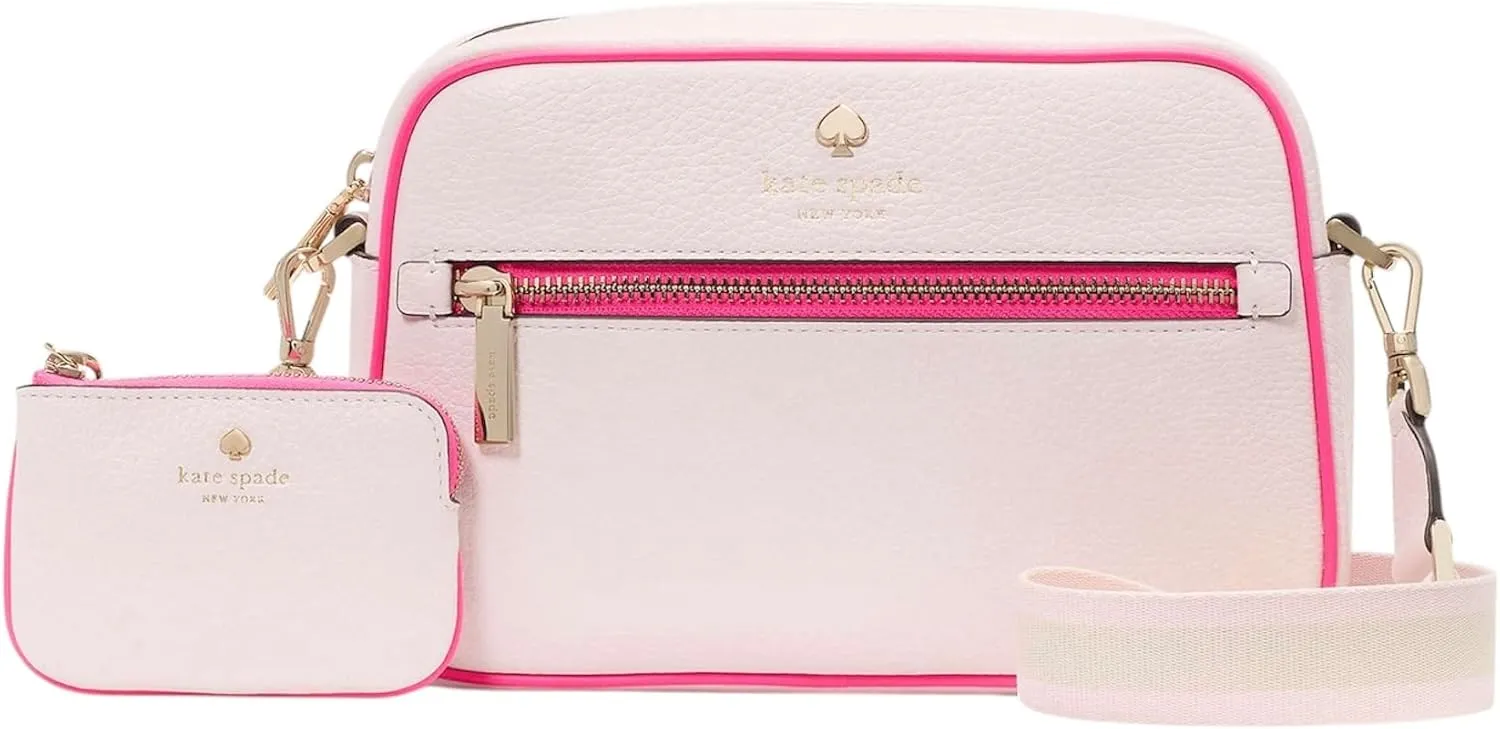 kate spade new york Emma Camera Bag (Blush Cloud Multi)