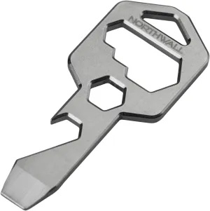 Keychain Multi-Tool 100% Titanium - Edc Survival Tactical Gear - 10 Tools in 1 [Bottle Opener, Wrench, Screw Driver, Key Clip, etc.] Universal Everyday Carry Pocket and Backpack Tool
