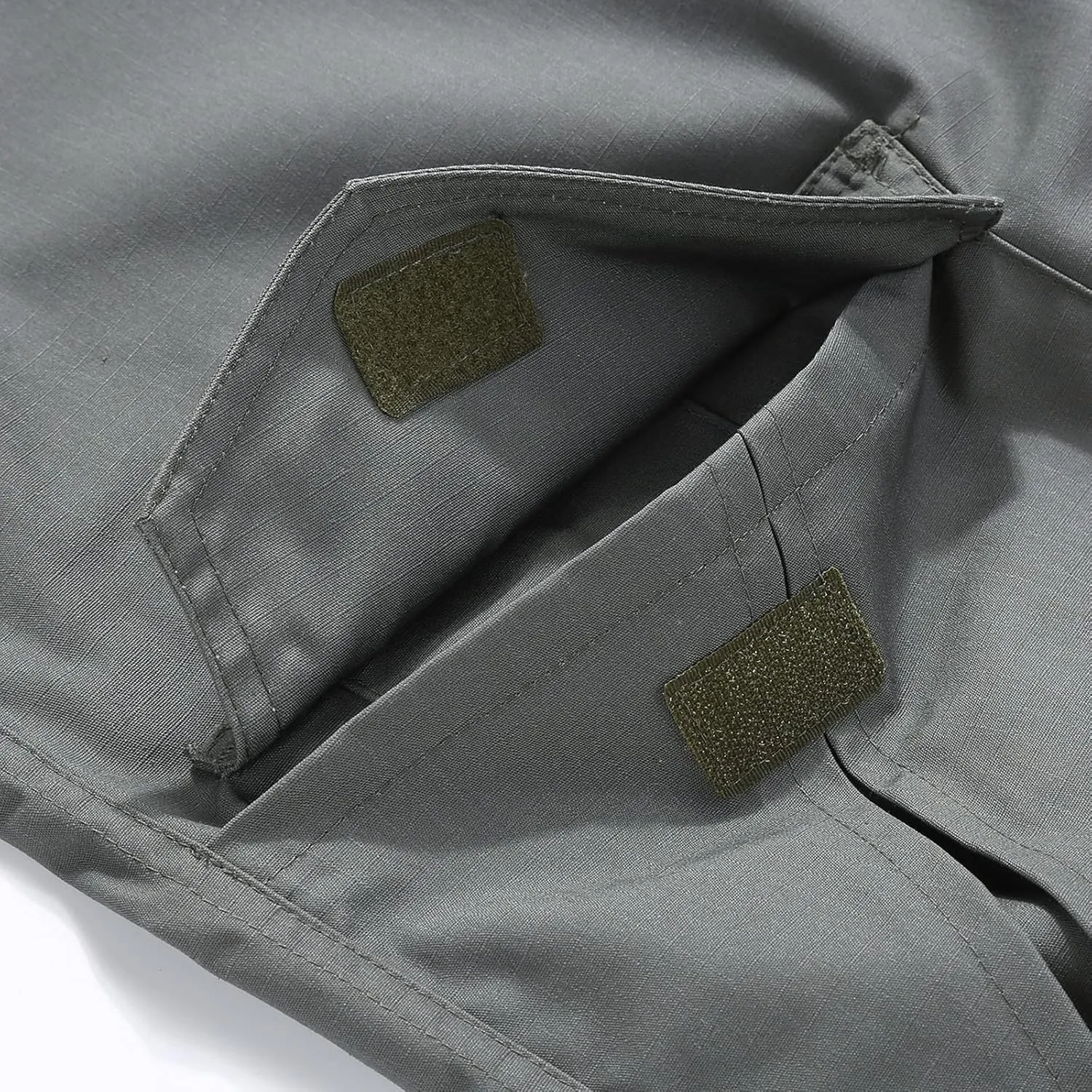 Khaki Shorts Men Fashion Outdoor Cotton Cargo Shorts Multi Pocket Buckle Zipper Tooling Short Trendy Clothes 2023