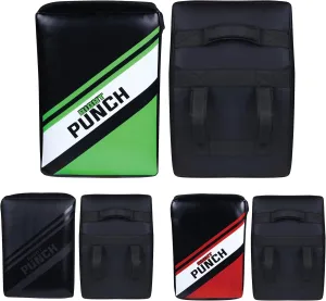 Kick Shield Muay Thai Kick Pads– Leather Thai Pads with Curved Shape for Martial Arts Training Thick Padding Coaching Gear for MMA, Boxing, Fitness Training & Fighting Sports