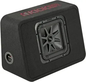 Kicker 45TL7R102 Single 10" L7R Truck Loaded Vented Enclosure - 500 Watts RMS
