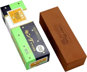 KING DELUXE Traditional Japanese Knife Sharpening Waterstones L (#1200)