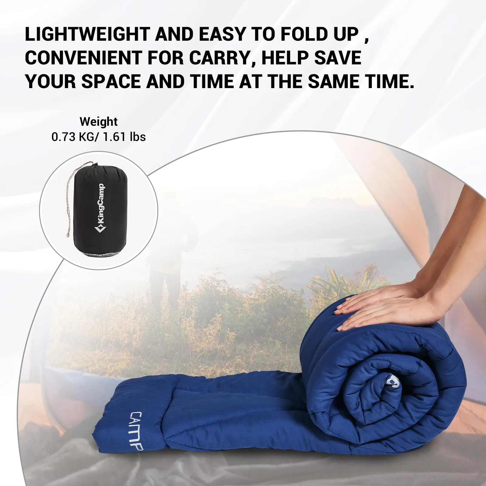 KingCamp Padded Mat CAMP PAD 500