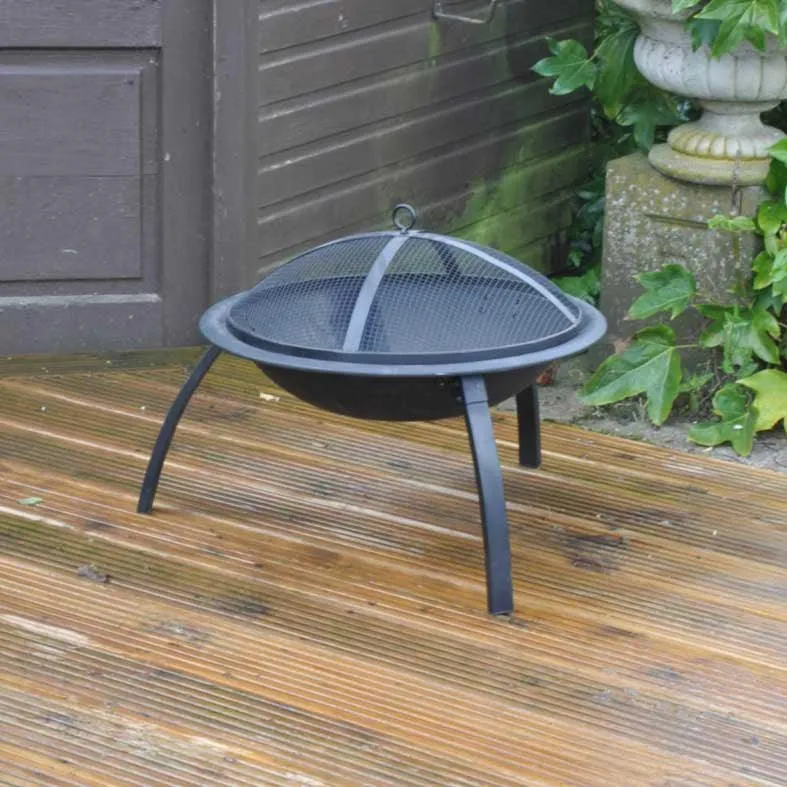 Kingfisher BBQ Time Barbecue Fire Pit