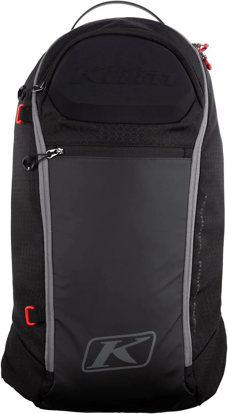 KLIM Krew 16 Pack Technical Snowmobile Backpack - Black - Castlerock