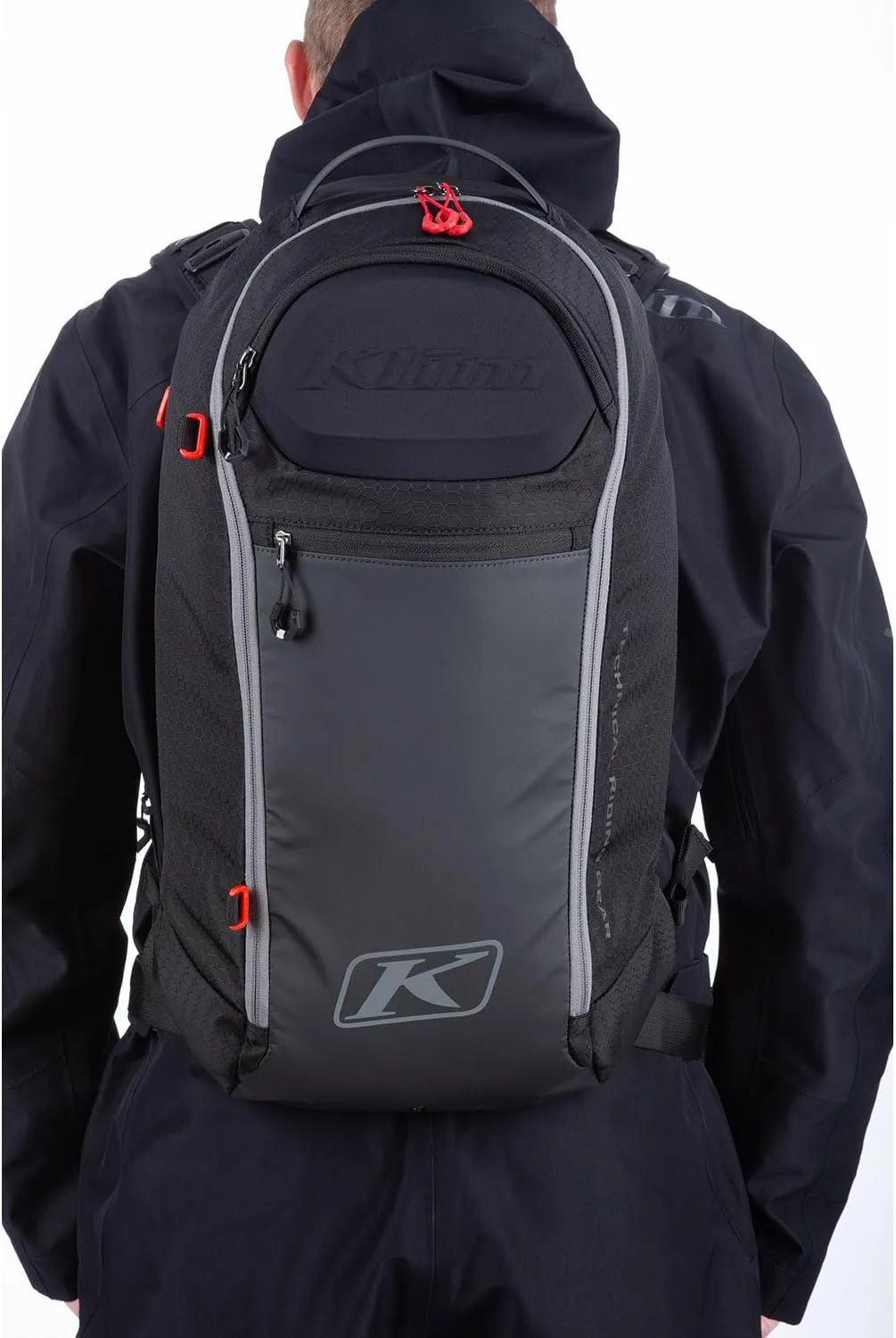 KLIM Krew 16 Pack Technical Snowmobile Backpack - Black - Castlerock