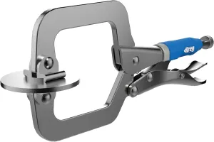 Kreg KHC-MICRO Face Clamp - 2-Inch Pocket-Hole Clamp for Flush Joints - Adjustable Pressure for Precise Woodworking - Works with Kreg Pocket-Hole Jigs - Ergonomic