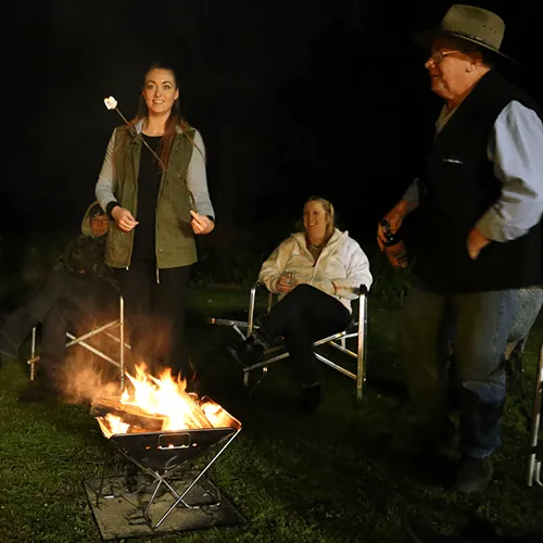 LARGE Quokka II folding Camping Fire pit - QUALITY BBQ