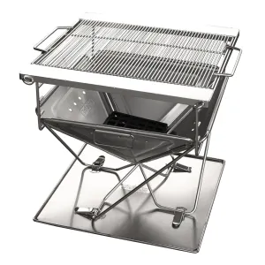 LARGE Quokka II folding Camping Fire pit - QUALITY BBQ