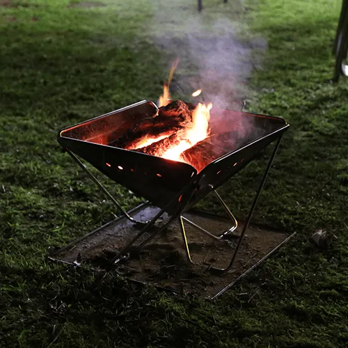 LARGE Quokka II folding Camping Fire pit - QUALITY BBQ