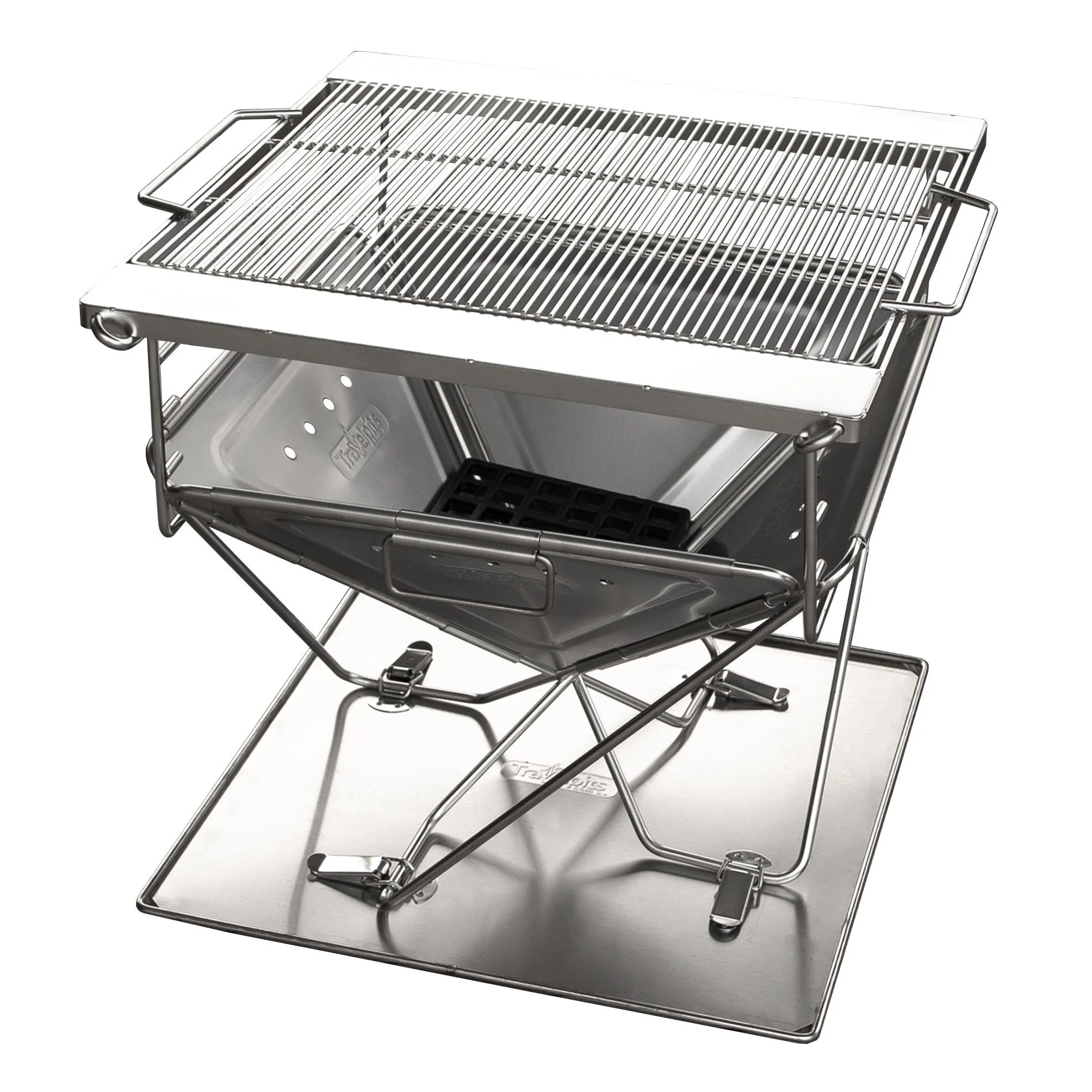 LARGE Quokka II folding Camping Fire pit - QUALITY BBQ