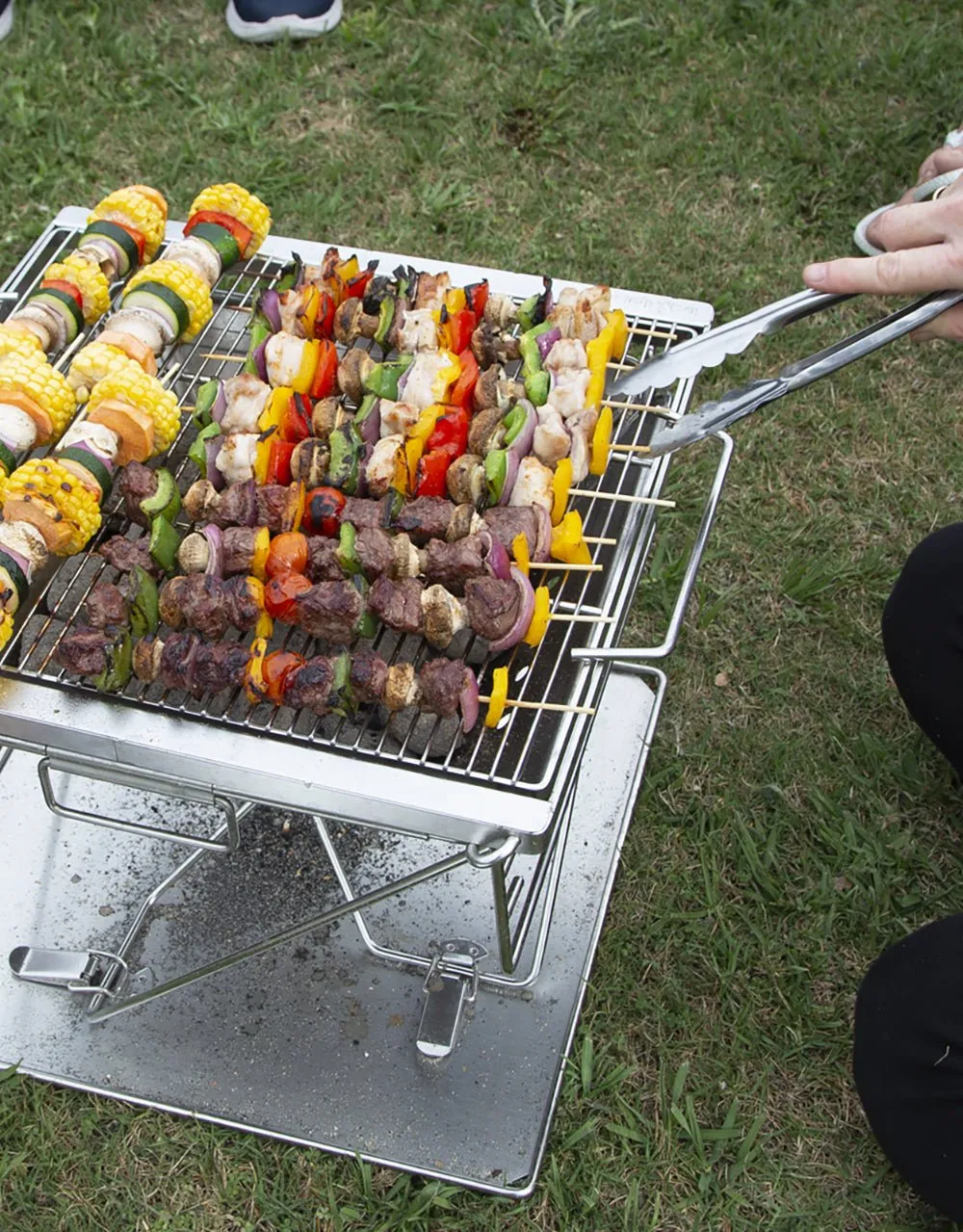 LARGE Quokka II folding Camping Fire pit - QUALITY BBQ
