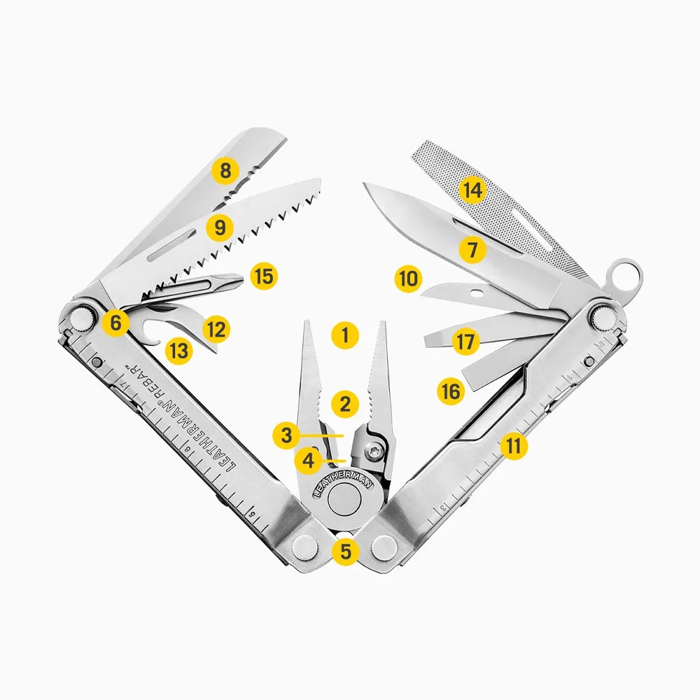 Leatherman Rebar® Multi-Tool - Cayote Tan