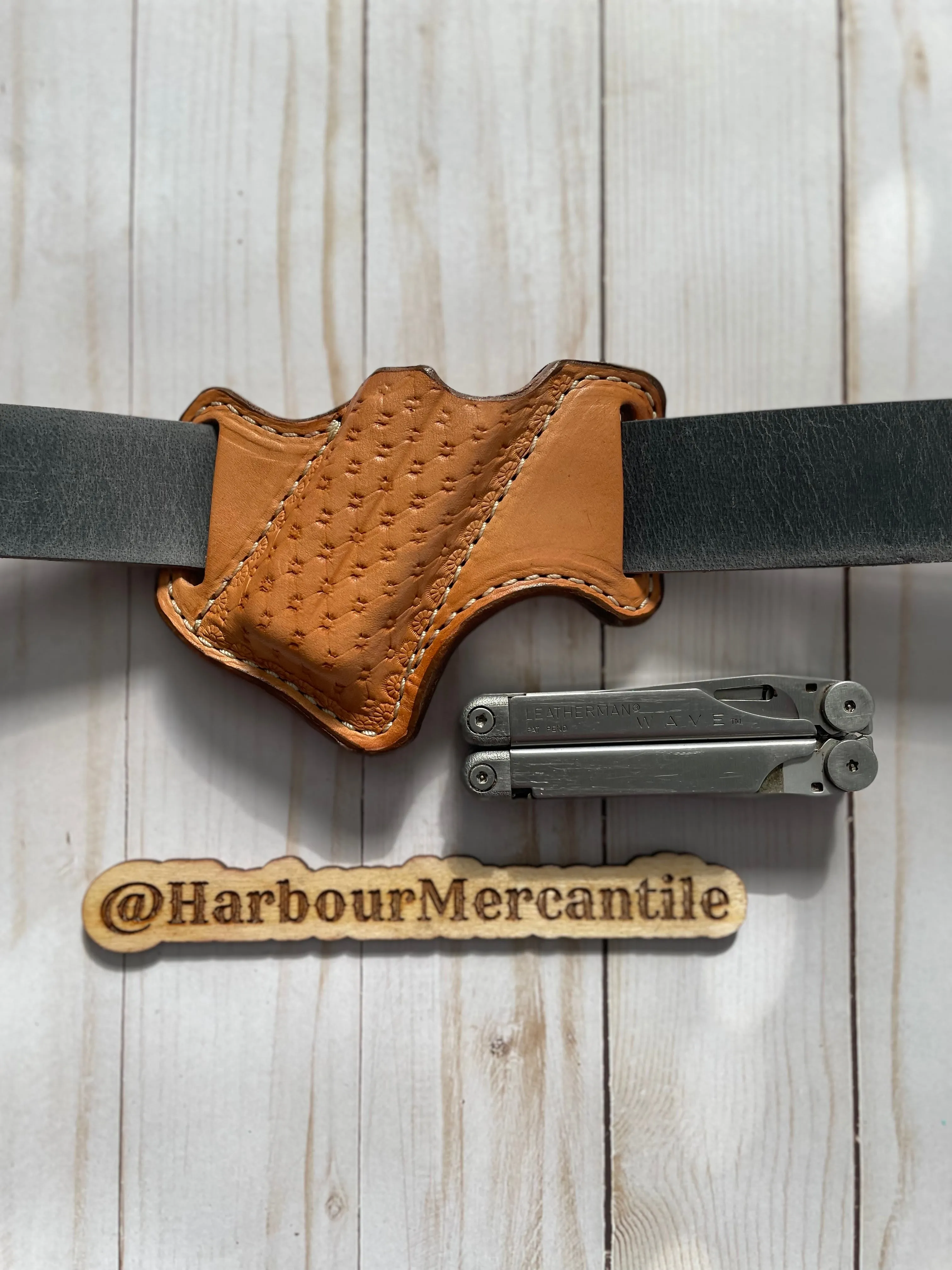 Leatherman sheath multi tool sheath Gerber sheath Leather Tool Organizer Made in USA
