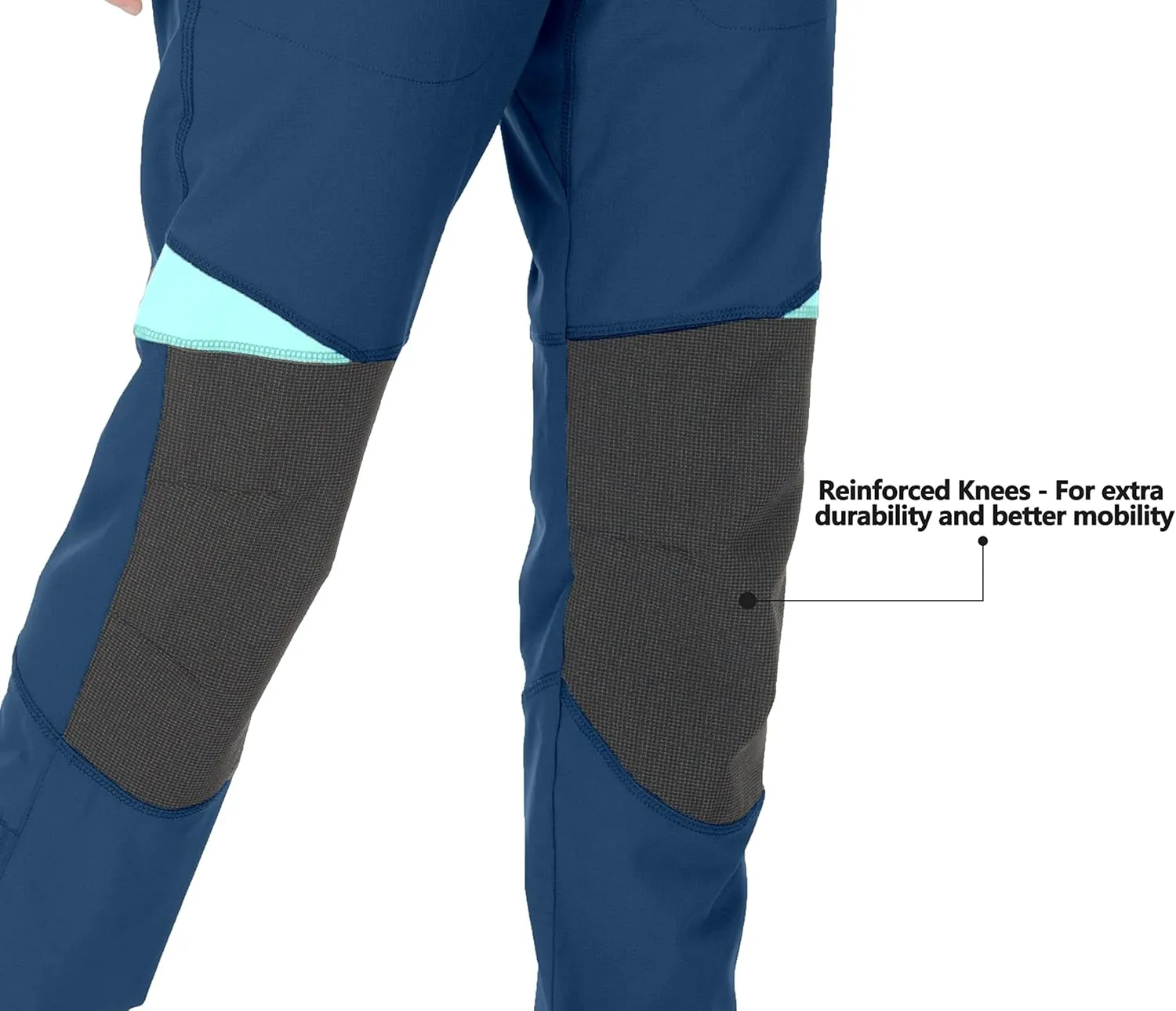 Little Donkey Andy Women's Lightweight Quick Dry Hiking Pants Reinforced Knees UPF 50 for Mountain Climbing Camping