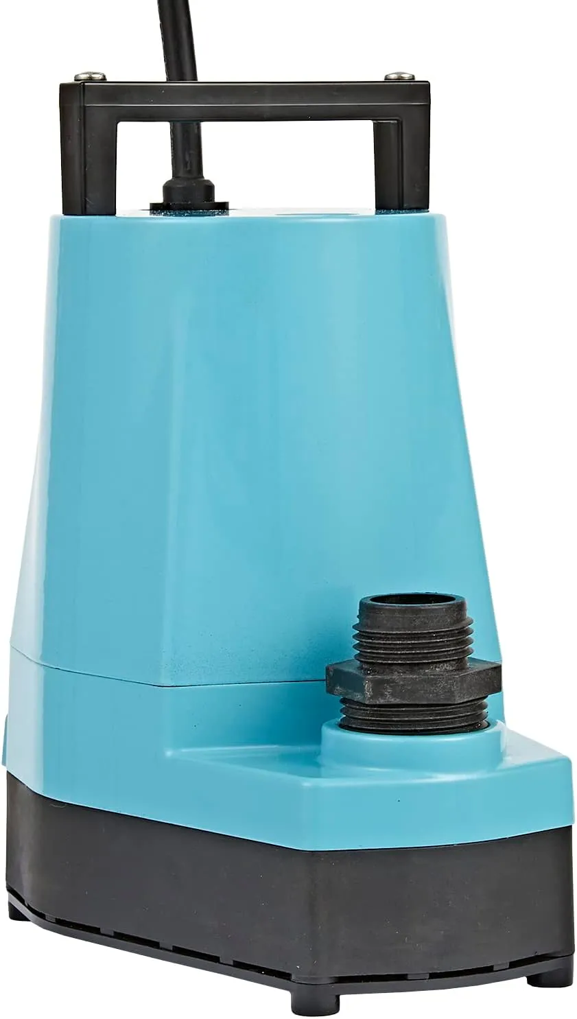 Little Giant 5-MSP 115-Volt, 1/6 HP, 1500 GPH, Aluminum Manual Utility Pump, 25-Ft. Cord, Blue 505712
