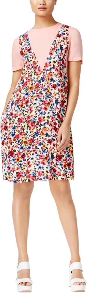 Love Moschino Womens Floral Shift Dress
