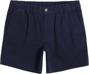 maamgic Men's Classic-fit 5.5" Cotton Casual Shorts Elastic Waistband with Multi-Pocket Daily Wear Walking Summer Outfit