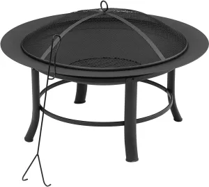 Mainstays 28-Inches Patio Outdoor Backyard and Fire Pit with Hardware Bag