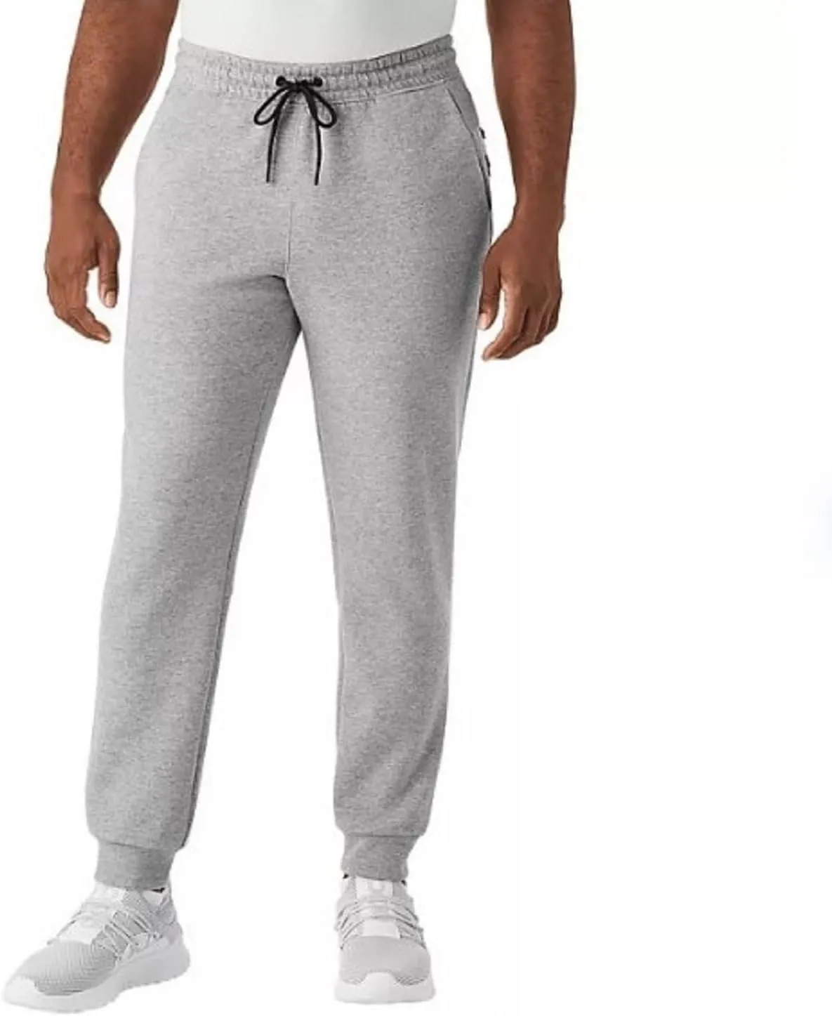 Member's Mark Men's Regular Fit Everyday Active Jogger Pant (US, Alpha, X-Large, Regular, Regular, Medium Grey Heather)