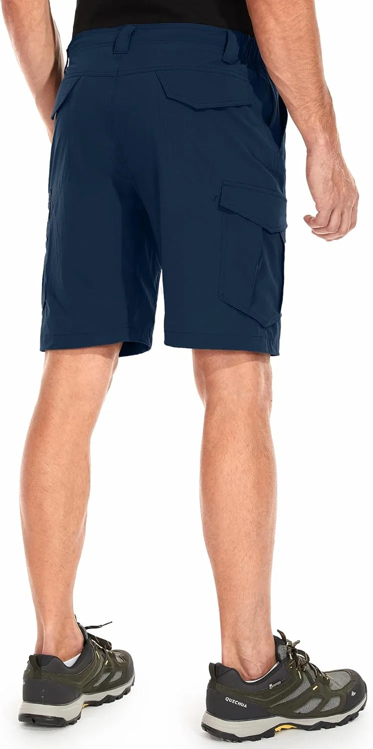 Mens Cargo Shorts, Lightweight Hiking Shorts for Men, Multi-Pocket Quick Dry Fishing ShortsFor Golf,Camping, Travel