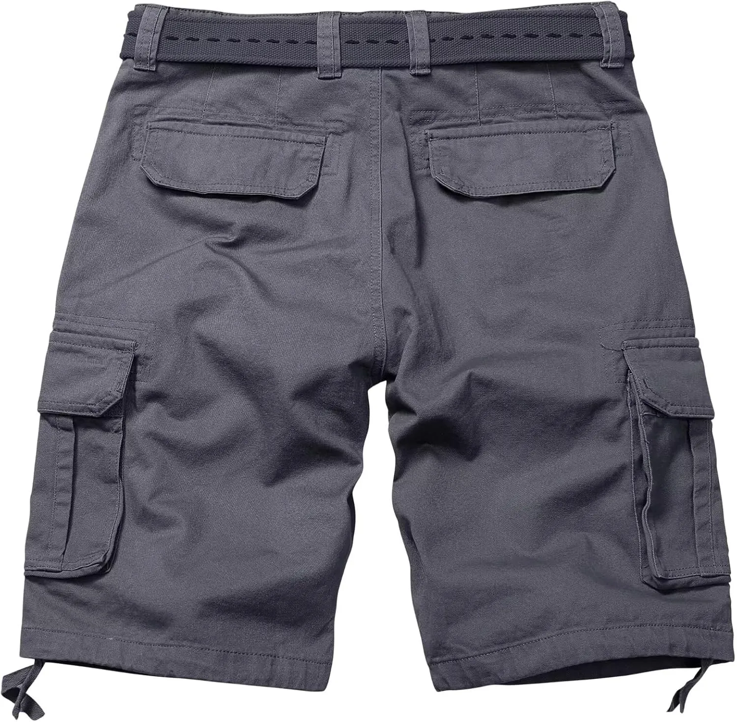 Mens Cargo Shorts Relaxed Fit Camo Casual Shorts Multi-Pocket Work Shorts with Pockets 11" Inseam