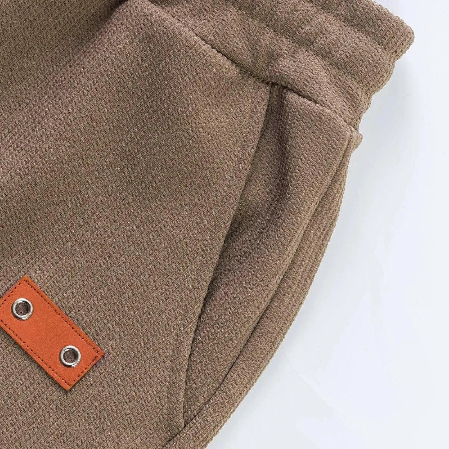 Mens Casual Summer Shorts Cargo Design Lightweight Stretch Waist Multi Pocket Outdoor Lounge Wear