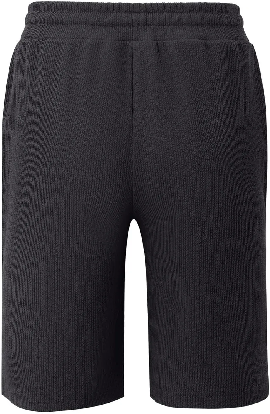 Mens Casual Summer Shorts Cargo Design Lightweight Stretch Waist Multi Pocket Outdoor Lounge Wear
