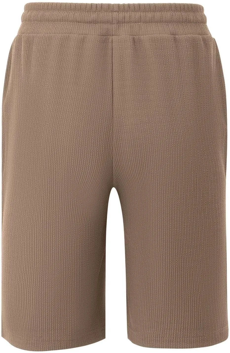 Mens Casual Summer Shorts Cargo Design Lightweight Stretch Waist Multi Pocket Outdoor Lounge Wear