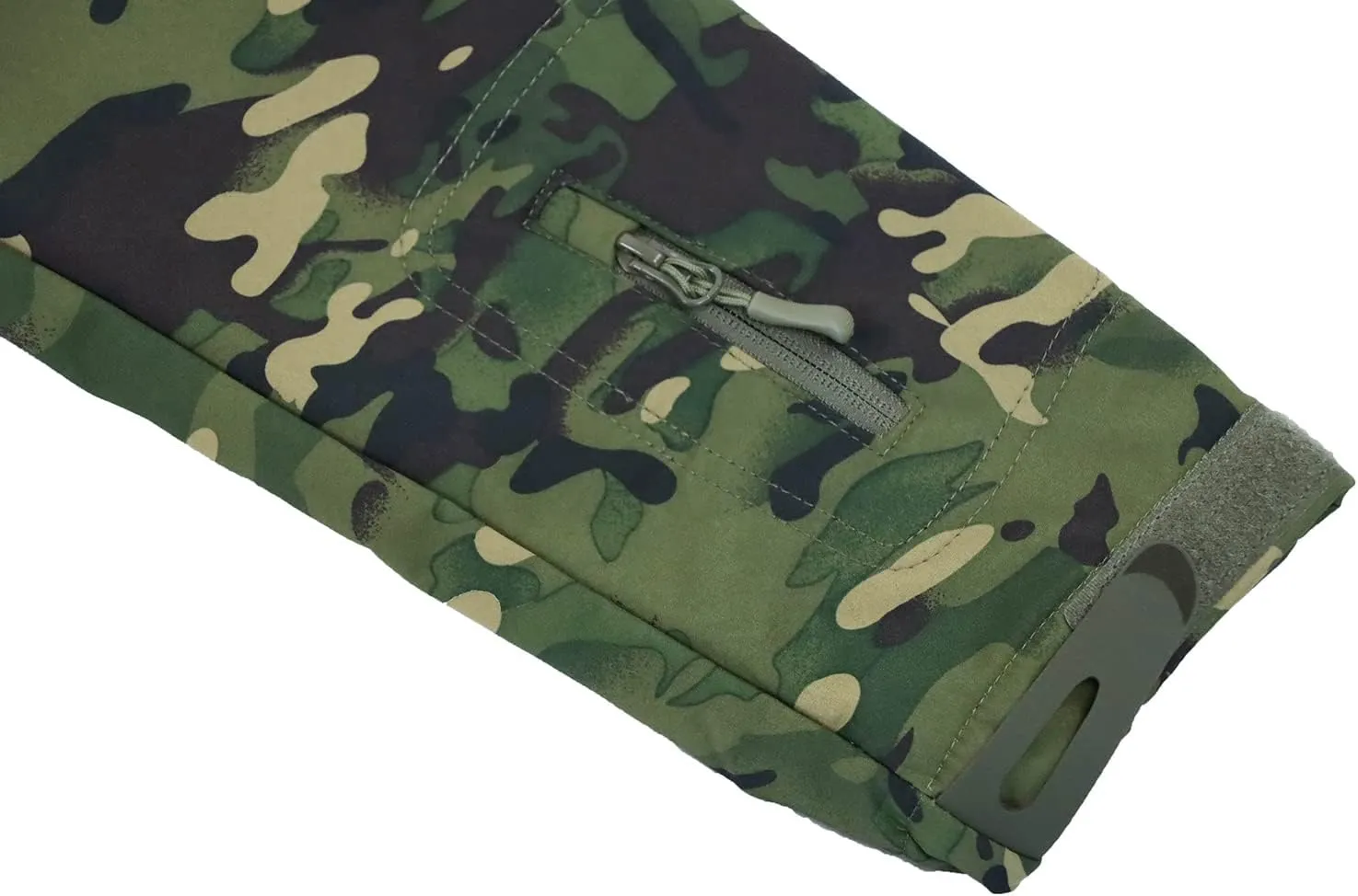 Men's Softshell Jacket Waterproof Fleece Hooded Outdoor Hunting Coat
