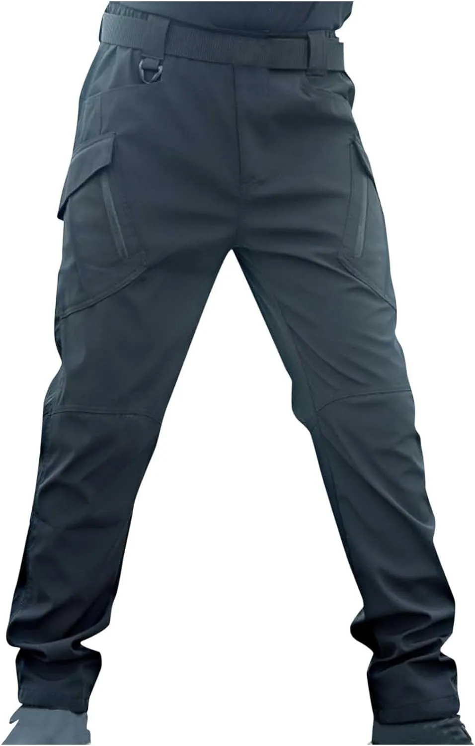 Men's Tactical Cargo Pants Water Resistant Hiking Relaxed Fit Pants Combat Active Cargo Work Pants with Multi Pocket