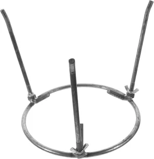 MERRYHAPY Camping Fire Pit Cooking Tripod Steel Outdoor Grill Stand Detachable Cooking Rack Perfect for Campfire BBQ and Outdoor