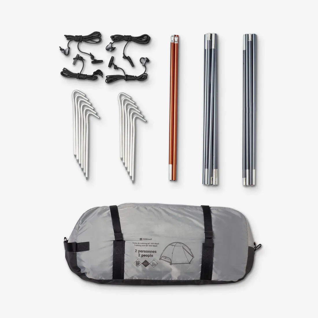 Mesh Dome Trekking Tent 2 person - MT500